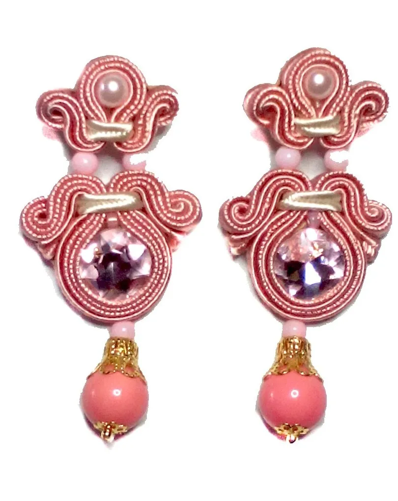 PENDIENTES FLAMENCA NUDE