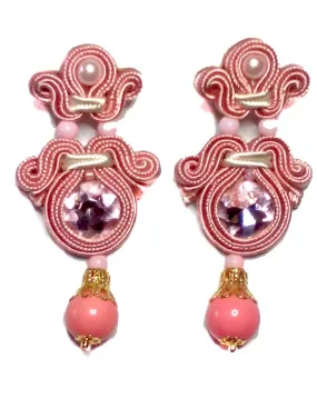 PENDIENTES FLAMENCA NUDE