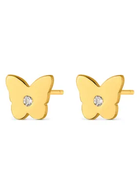 Pendientes Mariposa Plata Promojoya