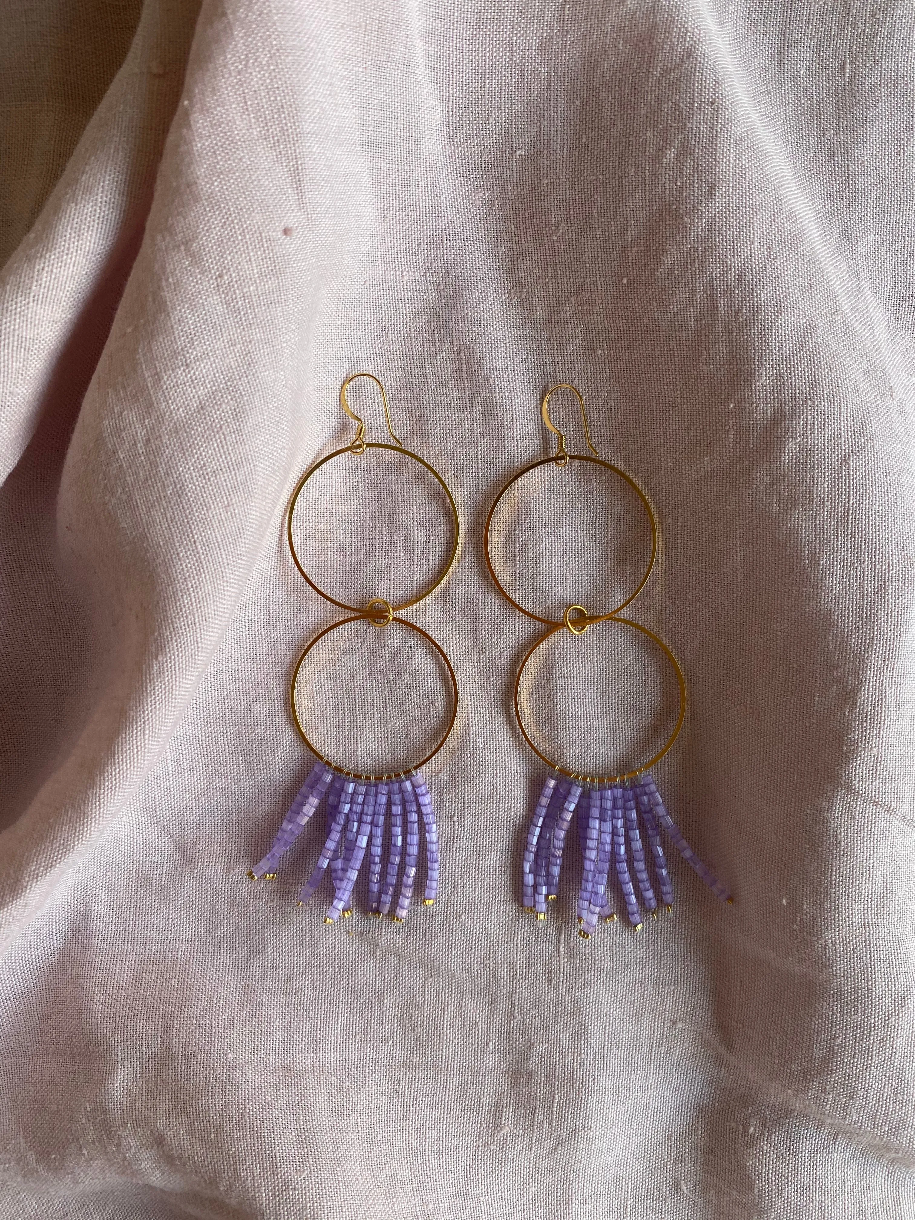 Pendientes Two hoops