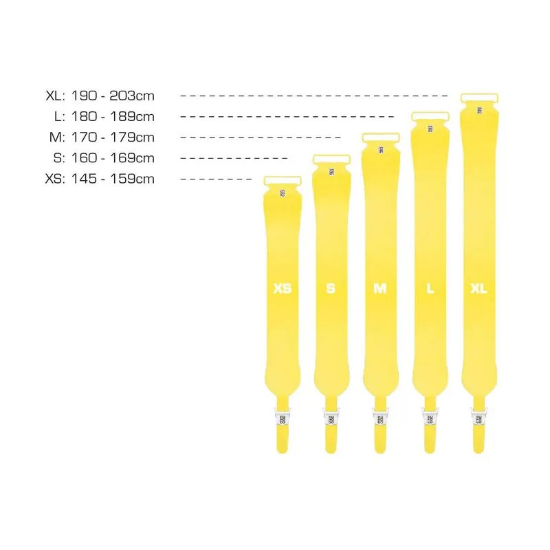 Pieles de esquí de travesía Pomoca Climb 2.0 R2R 120mm v2 (Amarillo)