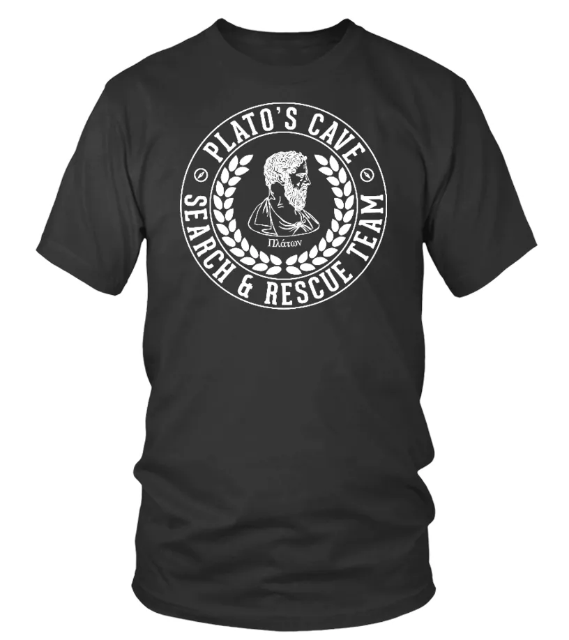 Plato's Cave Search & Rescue Team Camiseta cuello redondo Unisex