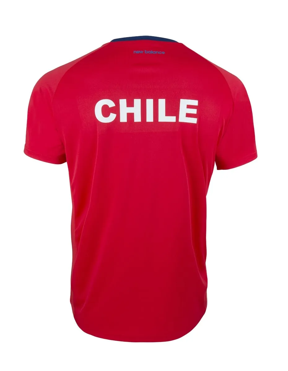 Polera Chile Niño New Balance Roja