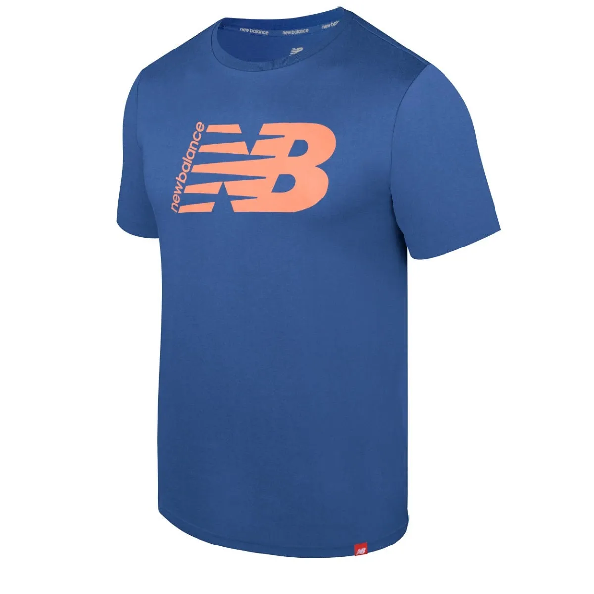 Polera Lifestyle Hombre New Balance Azul