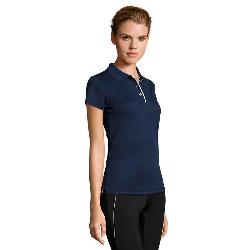 Polo cuello combinado Performer Women - Sol's