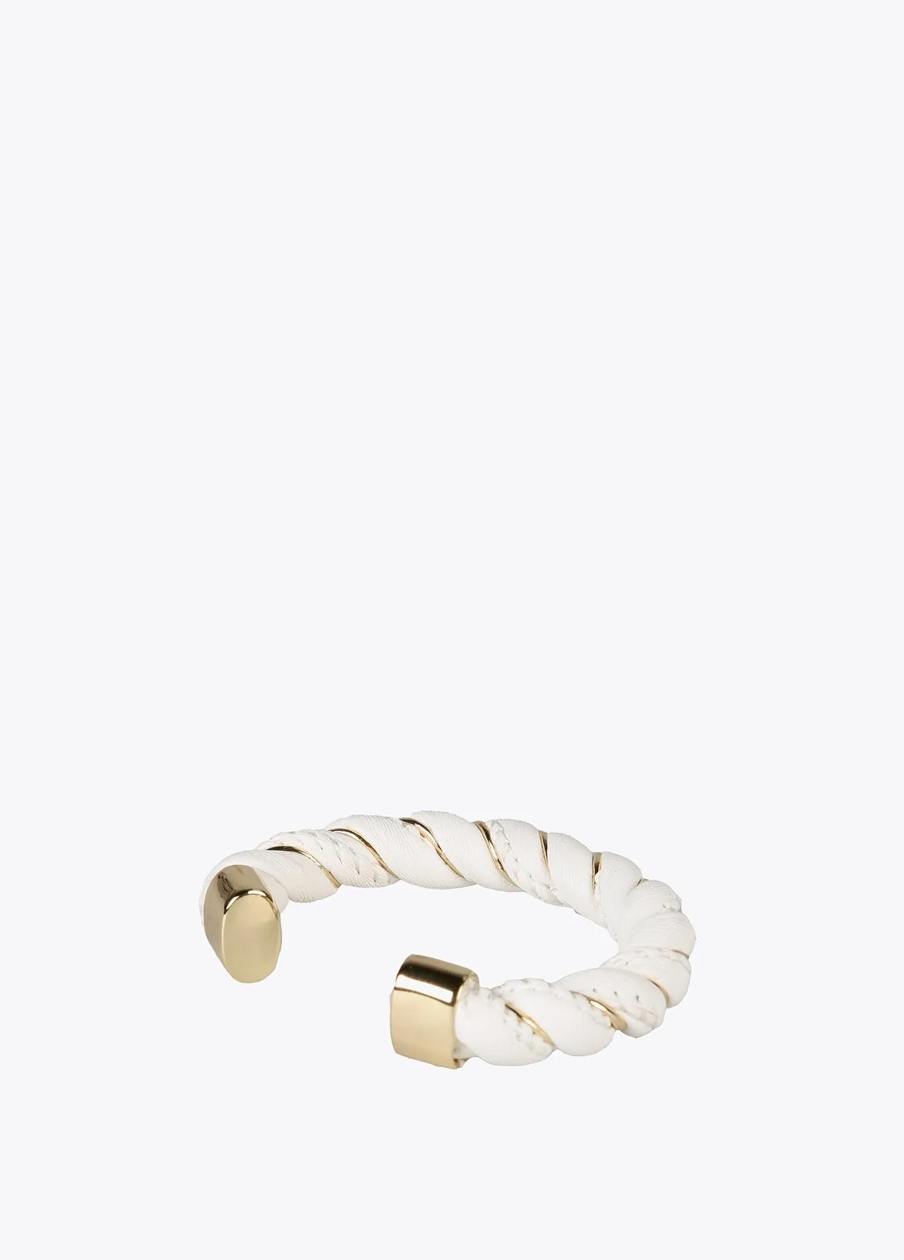 Pulsera efecto torcido Lola Casademunt blanco