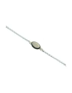 pulsera fink oval azabache