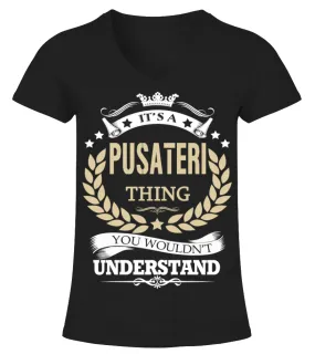 PUSATERI - It's a PUSATERI Thing Camiseta cuello pico Mujer