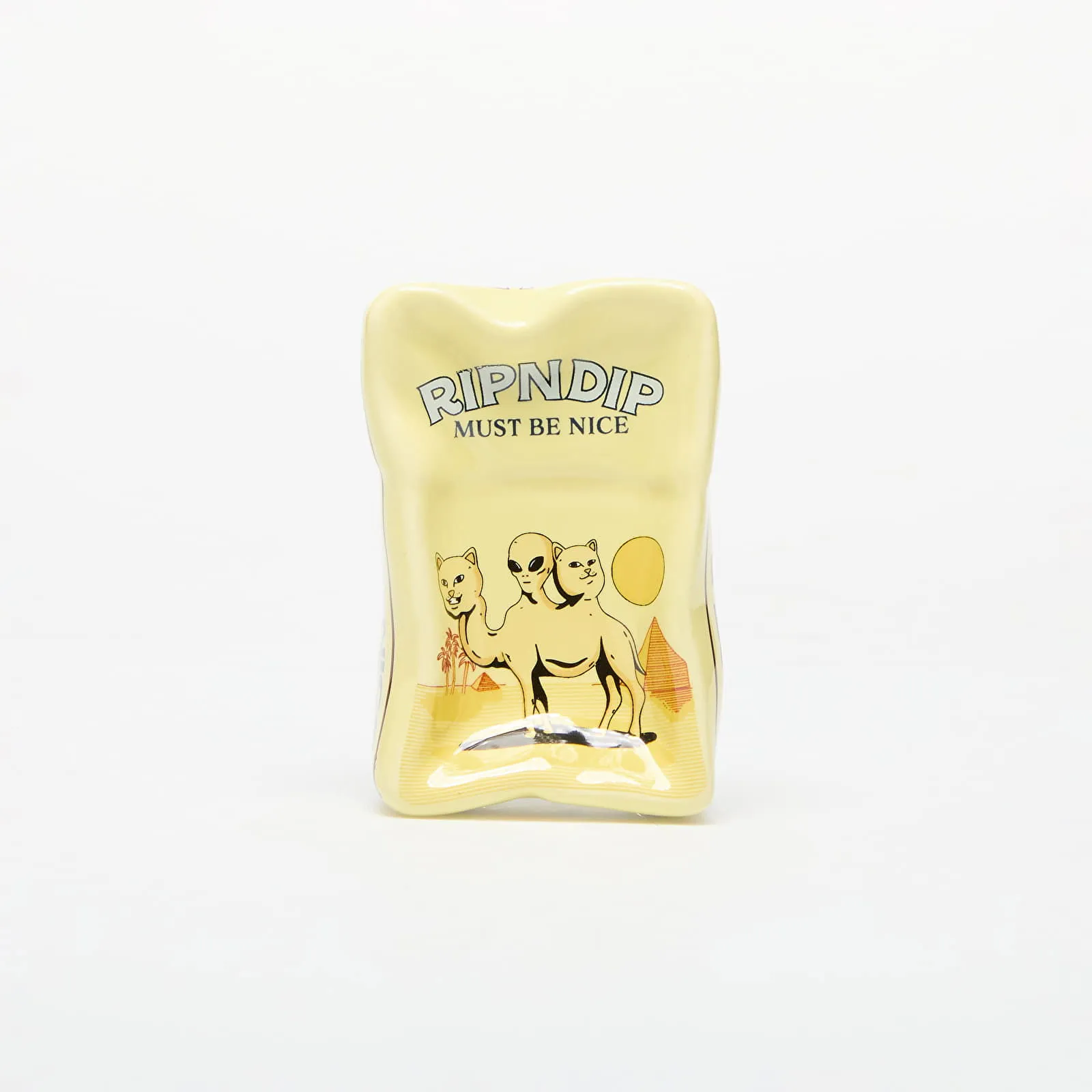 RIPNDIP Barnum Ceramic Ash Tray Yellow Universal