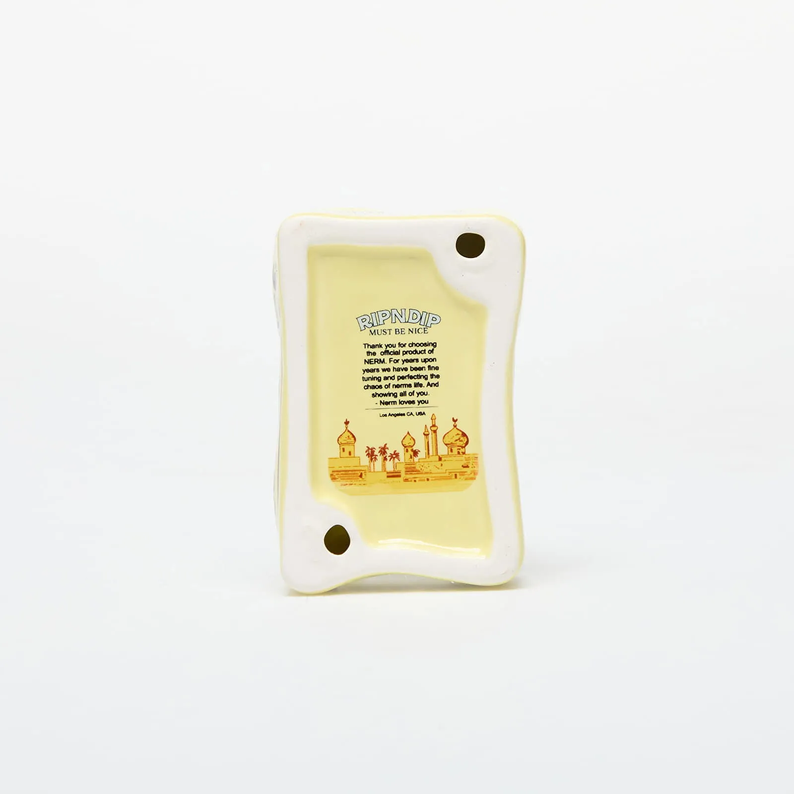 RIPNDIP Barnum Ceramic Ash Tray Yellow Universal