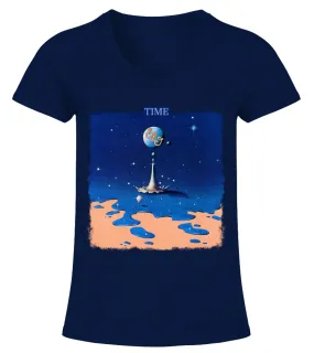 RK80S-847-NV. Electric Light Orchestra - Time Camiseta cuello pico Mujer