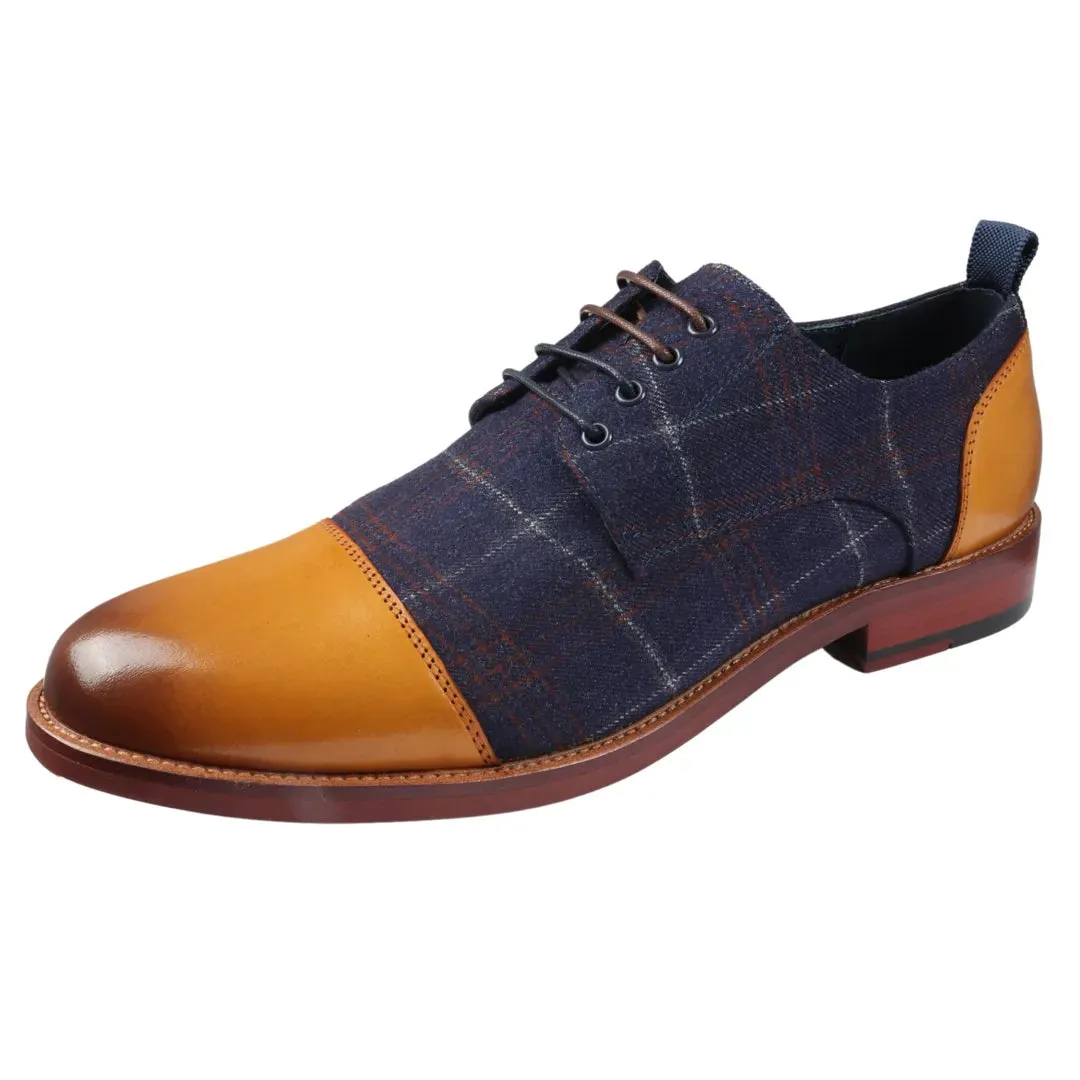 Ronnie - Zapatos Oxford de piel para hombre