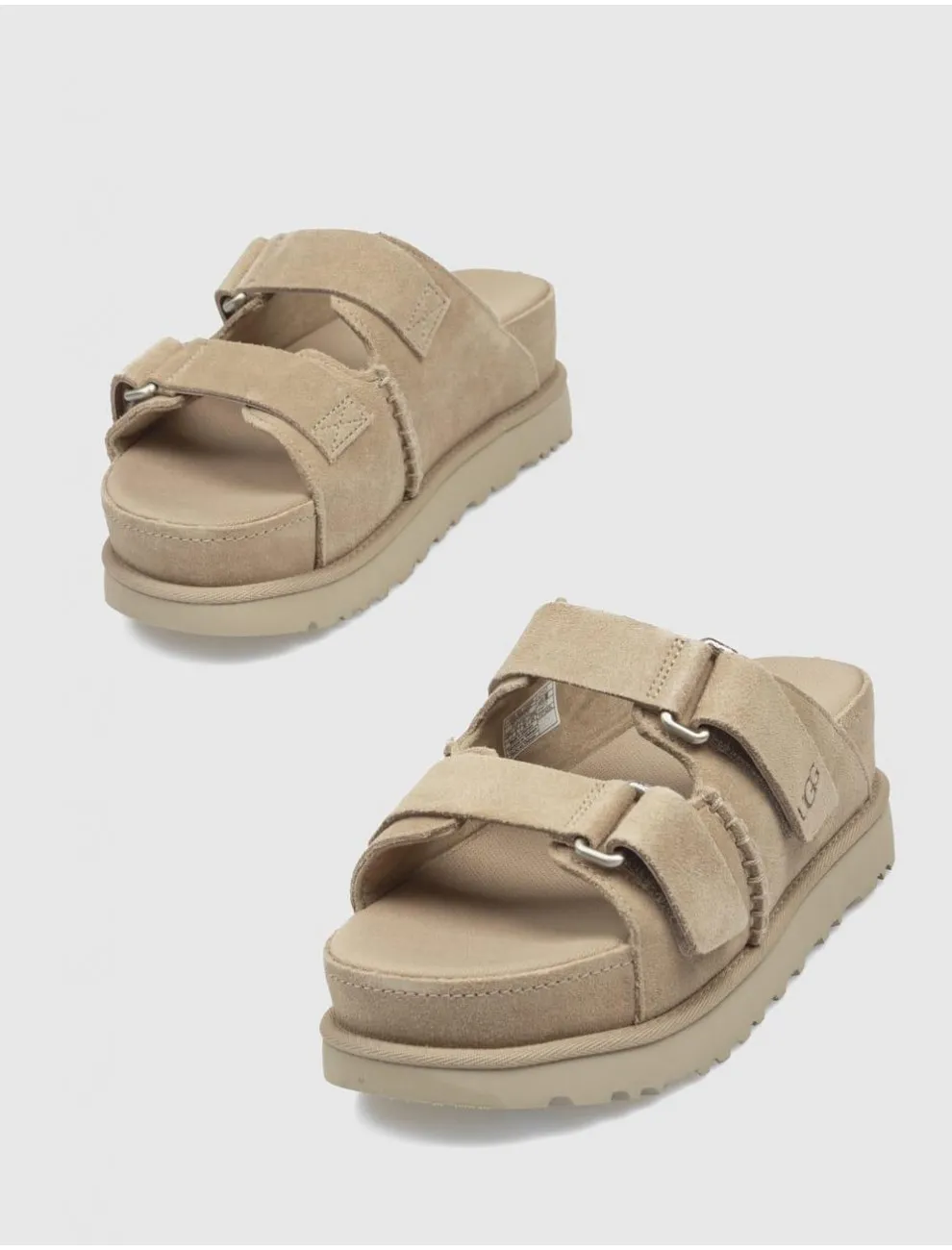 Sandalia Ugg Goldenstar Hi Slide Taupe