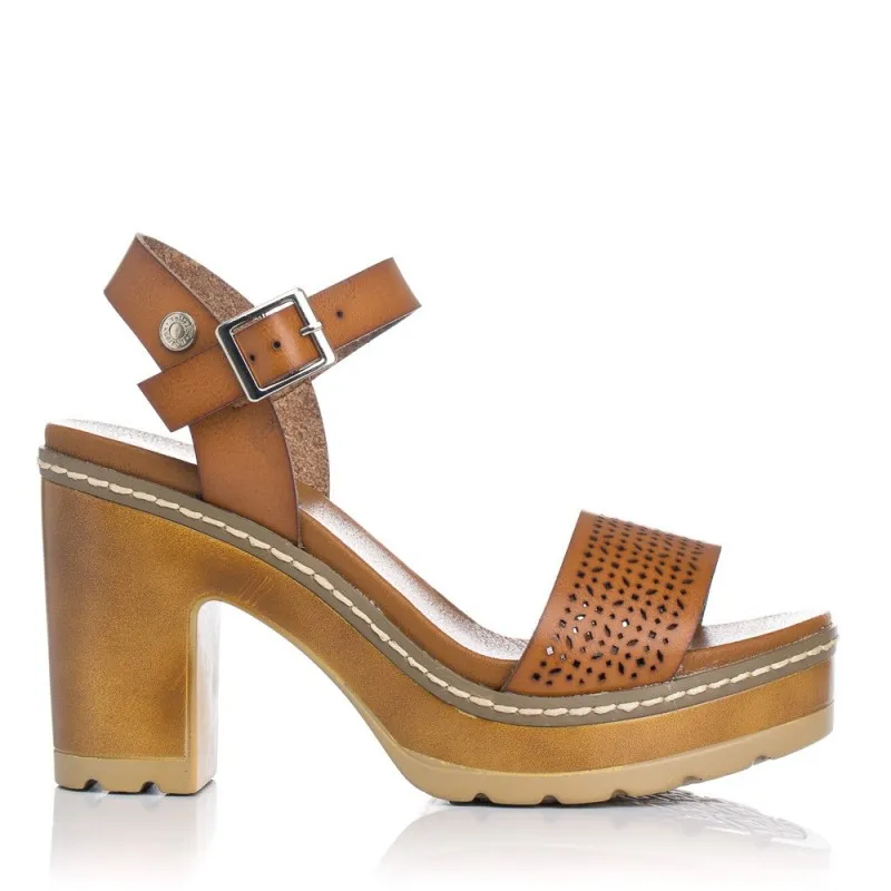 Sandalias De TacÓn Refresh 170777 Mujer Taupe