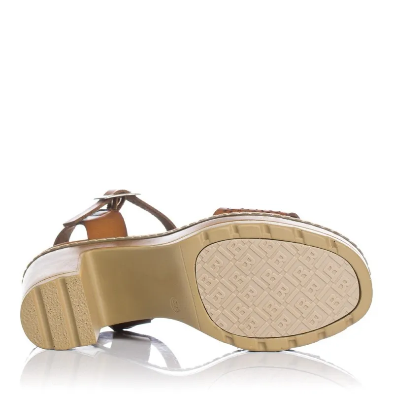 Sandalias De TacÓn Refresh 170777 Mujer Taupe