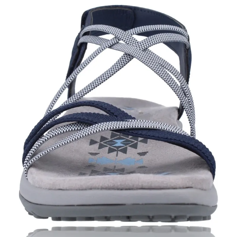 Sandalias Deportivas Mujer de Skechers Reggae Slim 163112 - Calzados Vesga