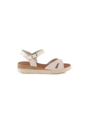 Sandalias piel gel tekila