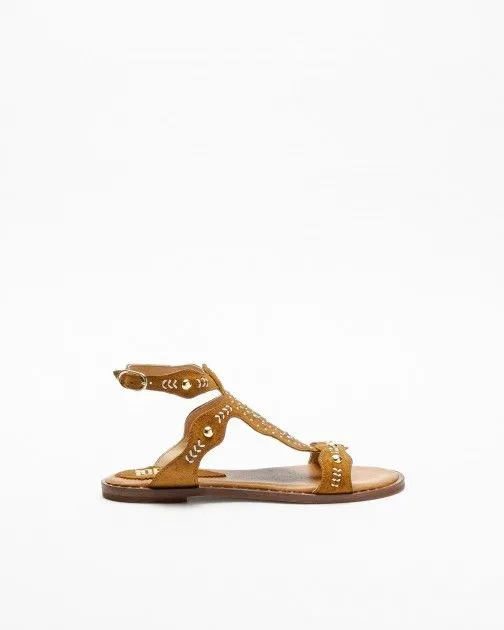 Sandalias planas Loft Ash 1 Camel