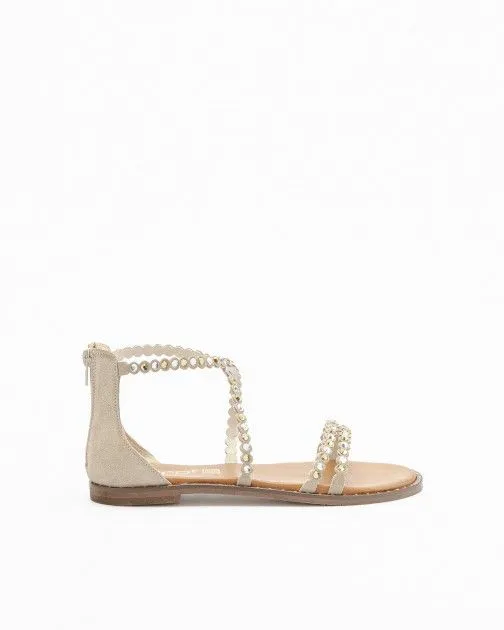 Sandalias planas Loft Ash 4 Beige