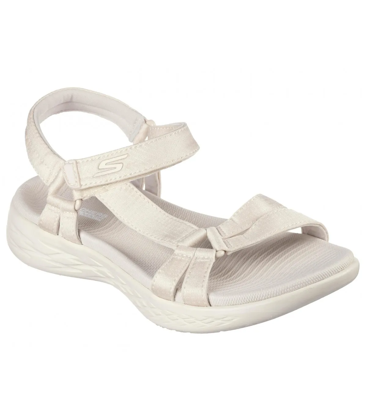 Sandalias sport e color natural para mujer