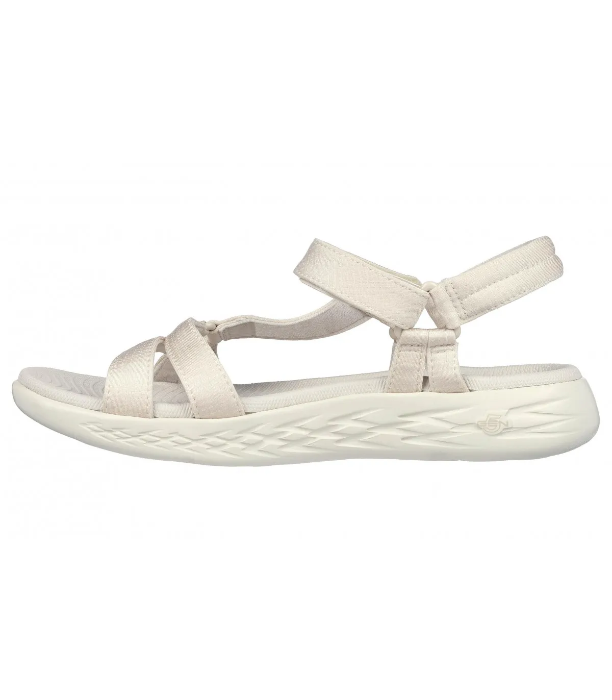 Sandalias sport e color natural para mujer