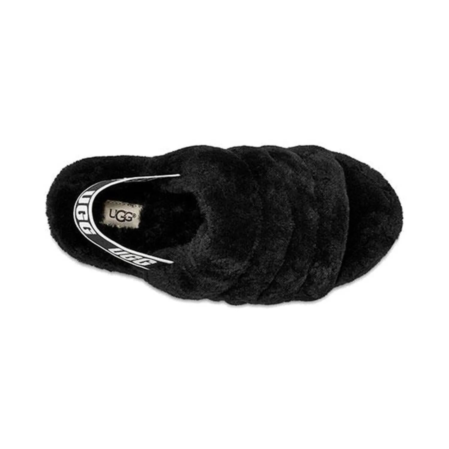 Sandalias UGG Fluff - Negro