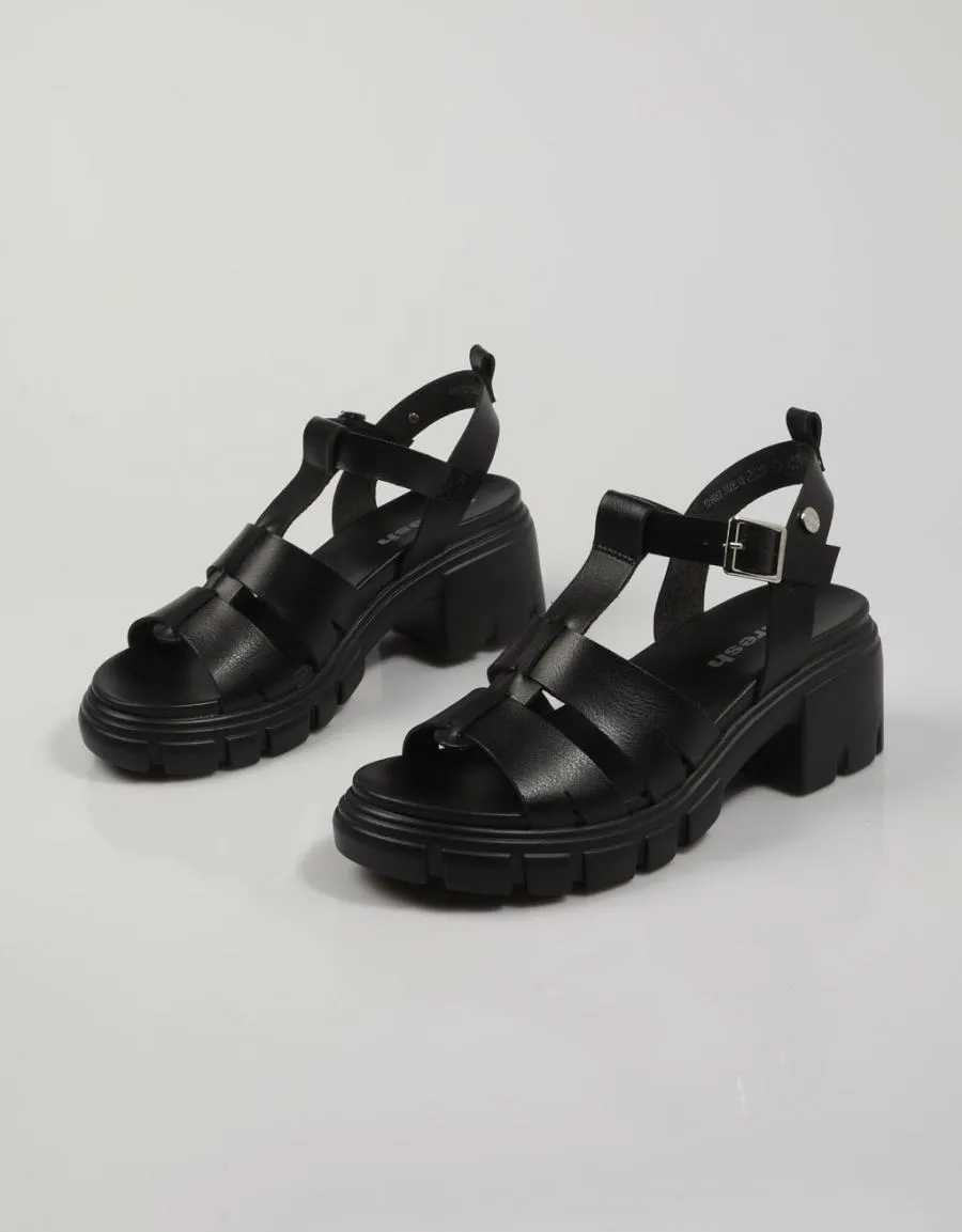  sandals REFRESH 170652 en Black 82724