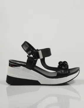  sandals XTI 141457 en Black 82470