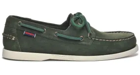 SEBAGO DOCKSIDES PORTLAND FLESH OUT GREEN DK DEPTHS