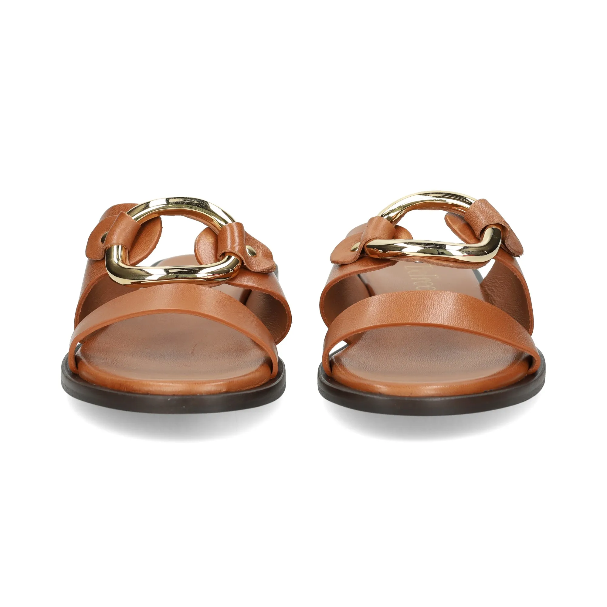 SEBAGO Sandalias planas de Mujer CAMEL