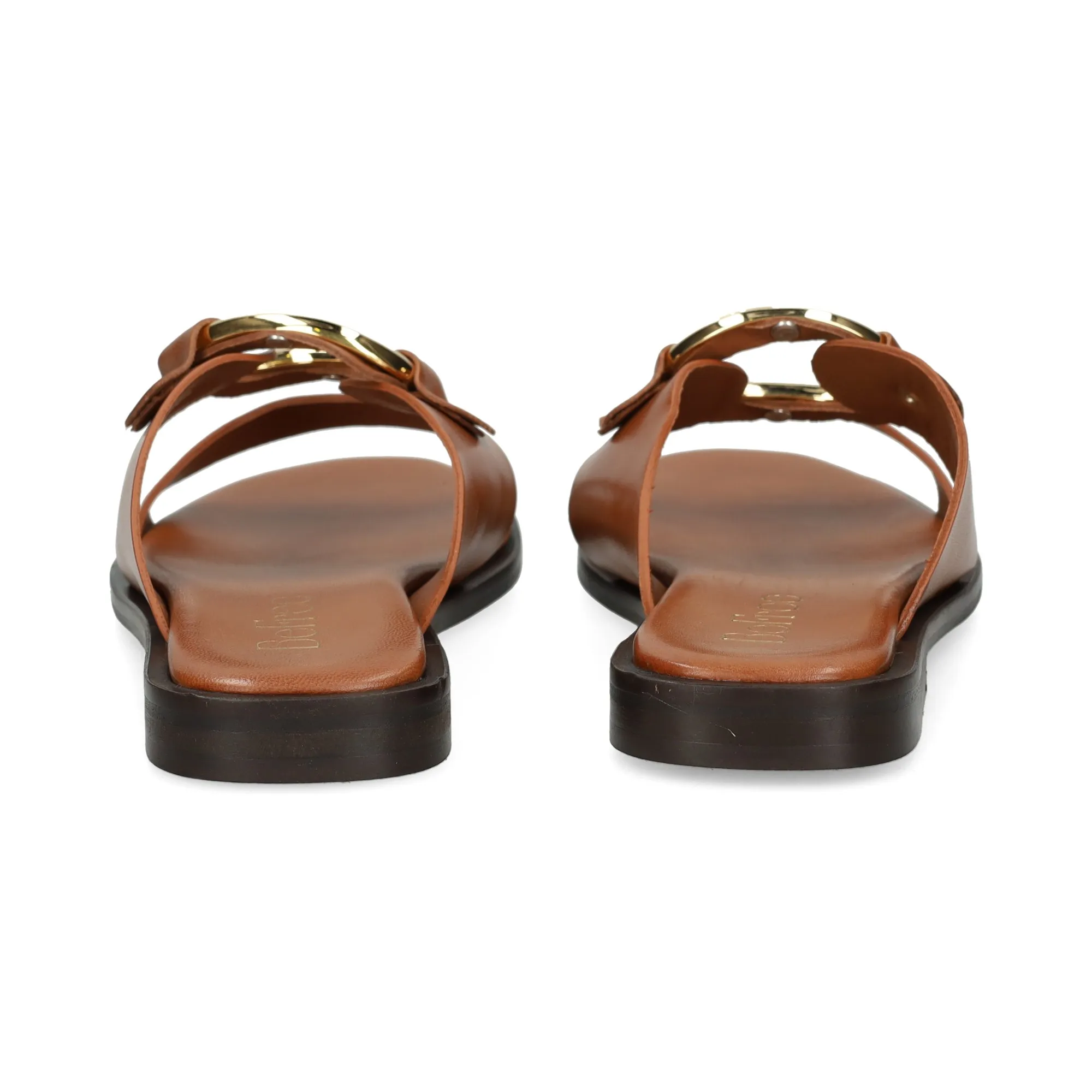 SEBAGO Sandalias planas de Mujer CAMEL