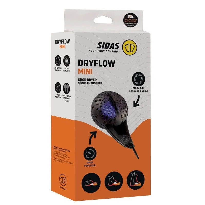 Secador de zapatos SIDAS DRYFLOW Mini (USB) (Negro)