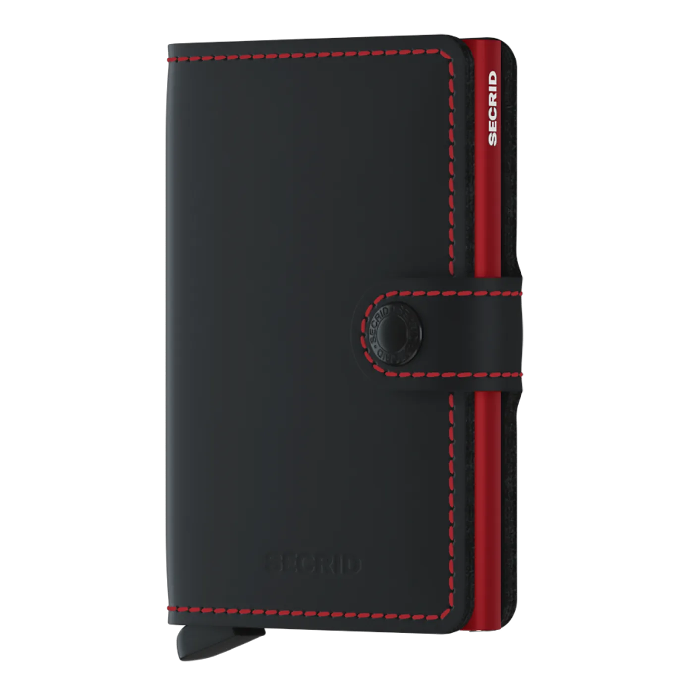 Secrid Miniwallet Matte Black & Red