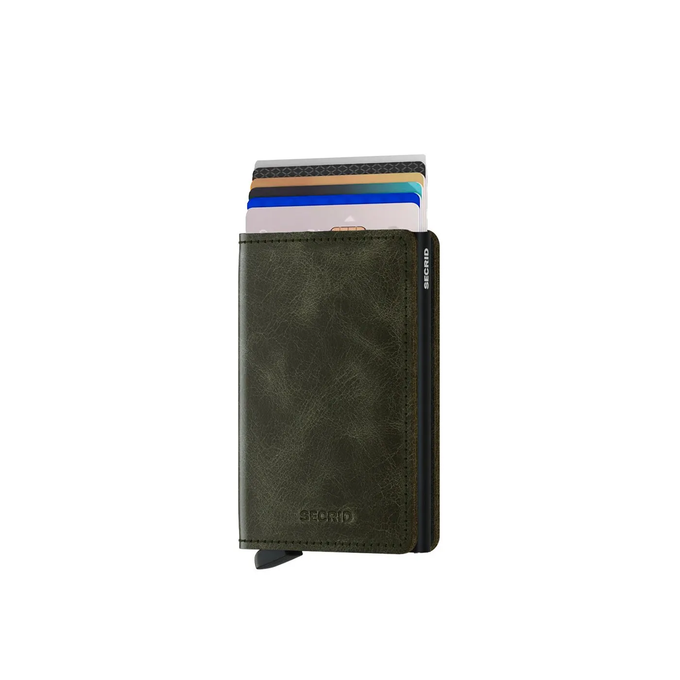 SECRID SLIMWALLET VINTAGE OLIVEBLACK