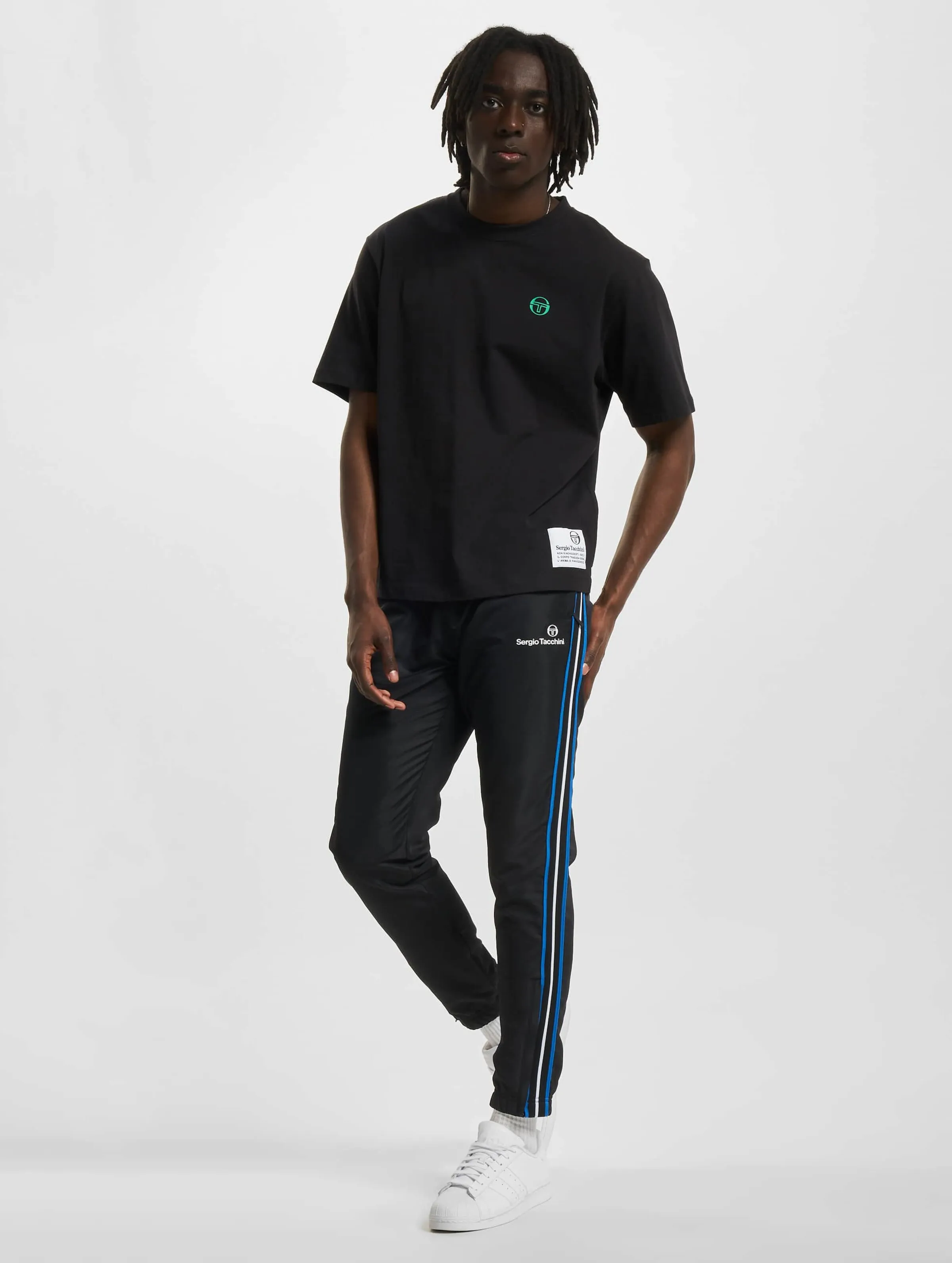 Sergio Tacchini Sergio Tacchini Lista Sweat Pants Black/Strong