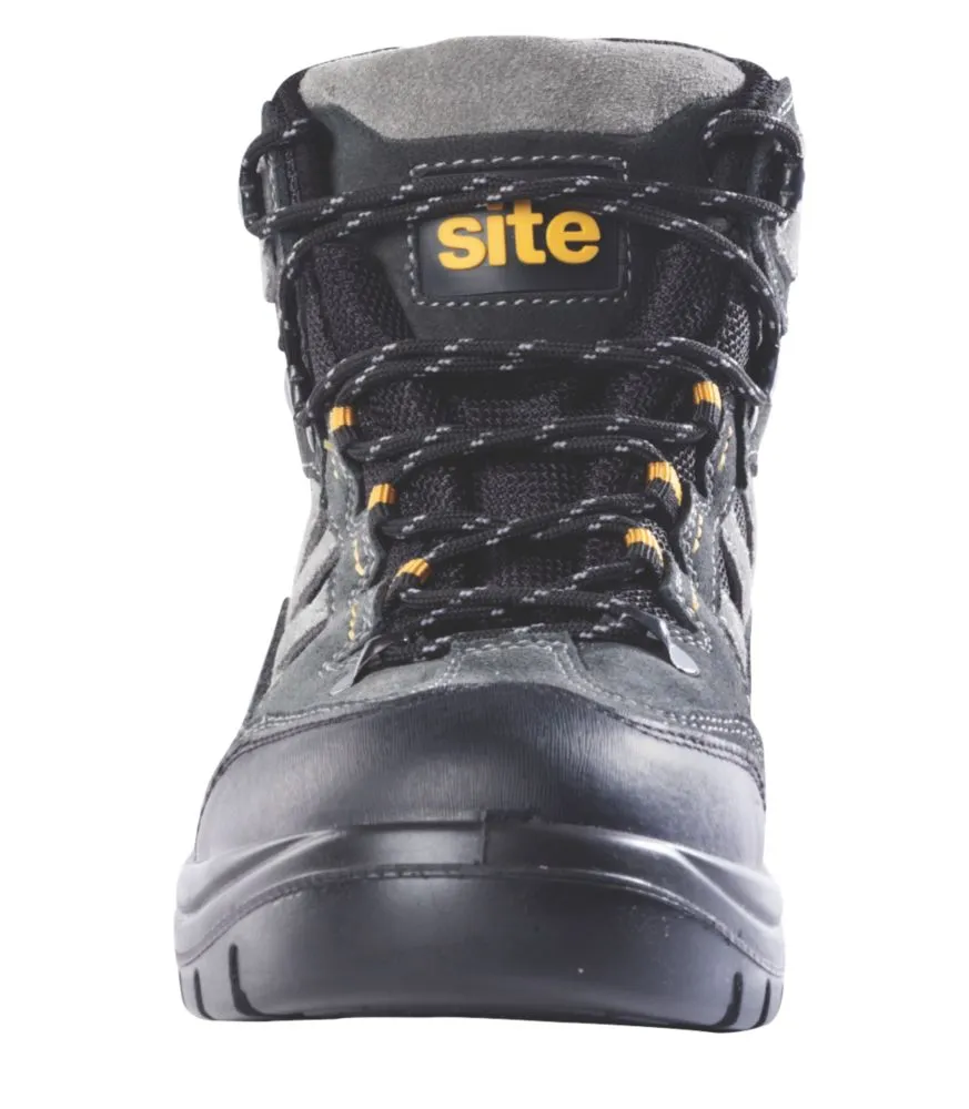 Site Granite, zapatillas de seguridad, gris oscuro, talla 41