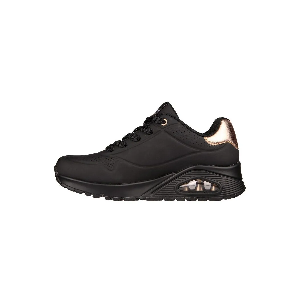 Skechers deportiva mujer negra Uno Street Golden Air Sk177094