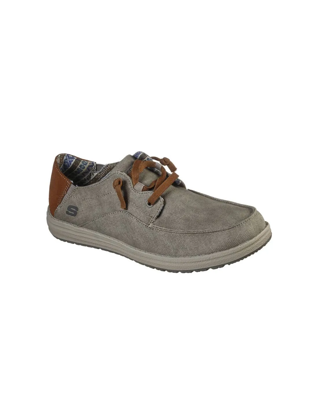 Skechers - Mocasín Melson Planon Taupe