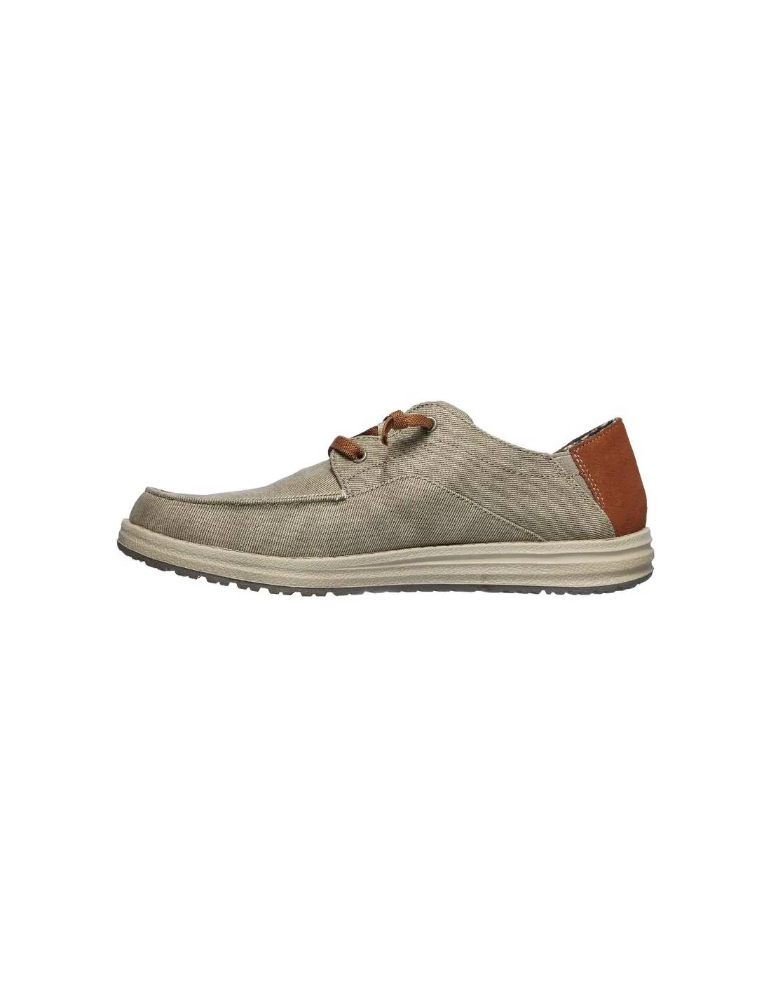 Skechers - Mocasín Melson Planon Taupe