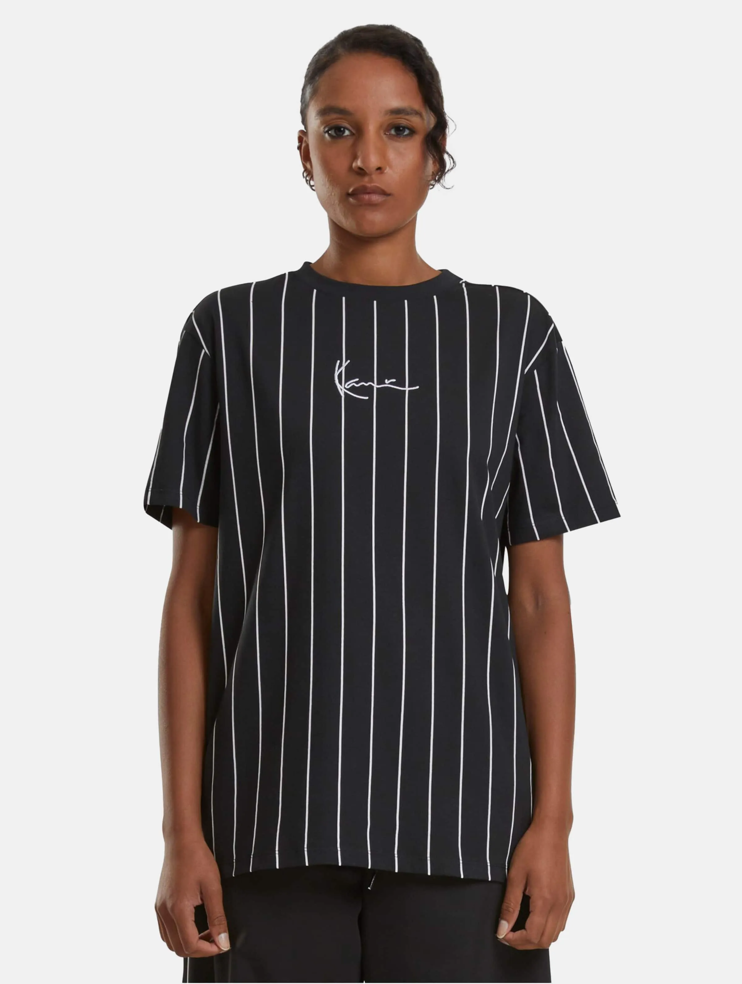 Small Signature Essential Pinstripe Oversized