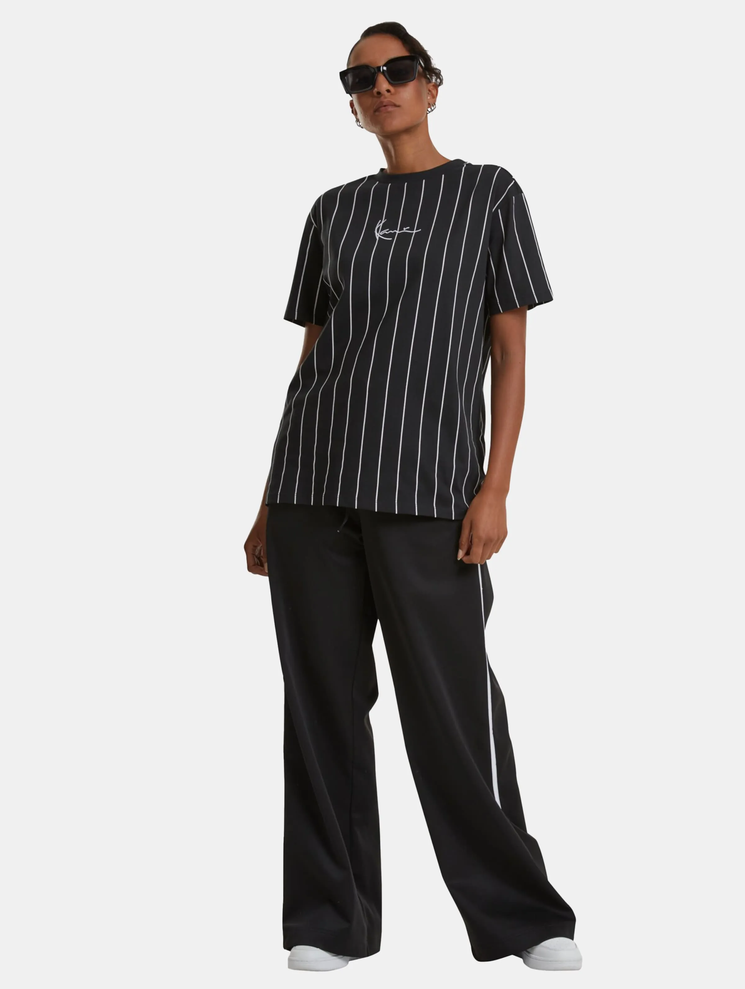 Small Signature Essential Pinstripe Oversized