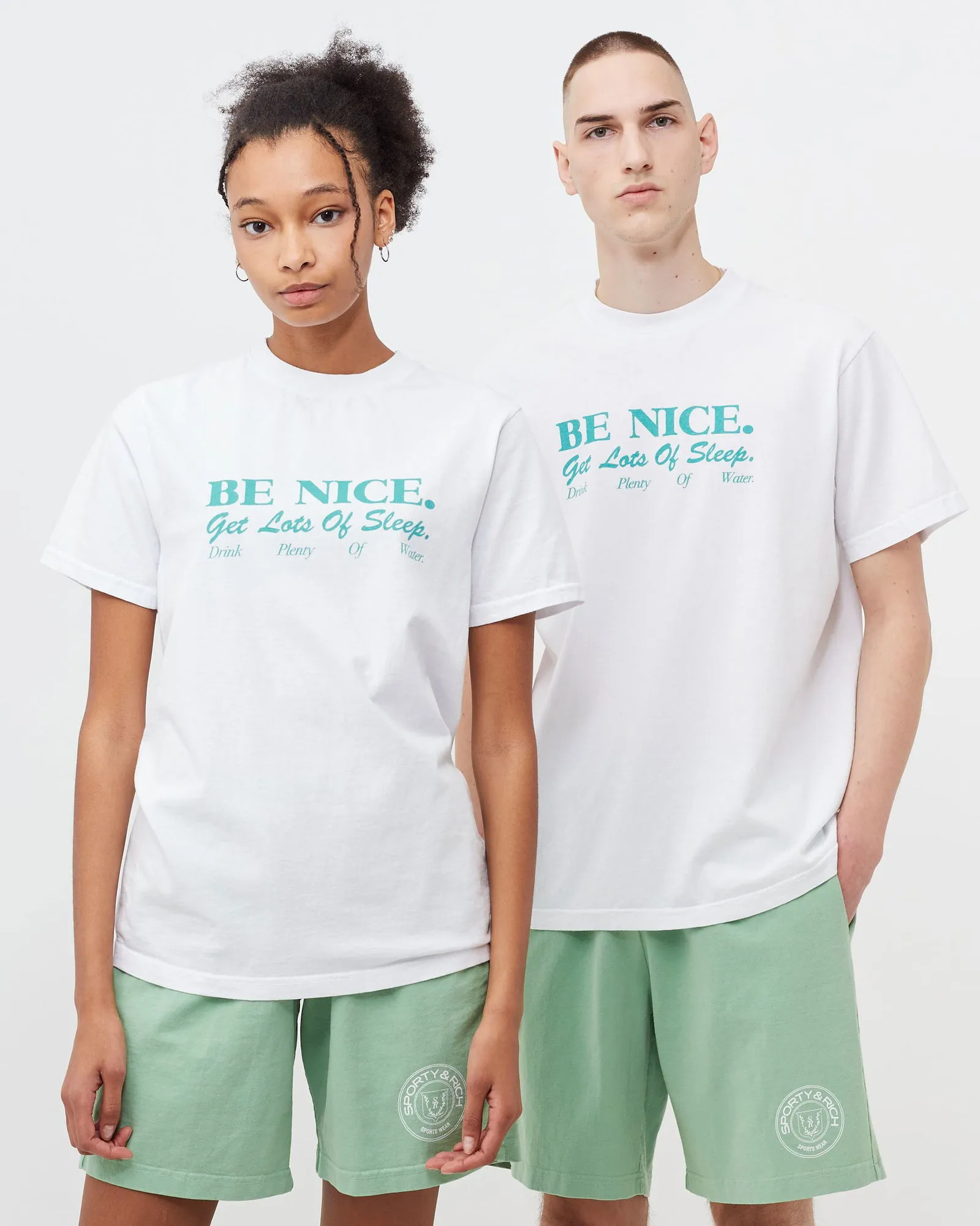 Sporty & Rich Be Nice Tee