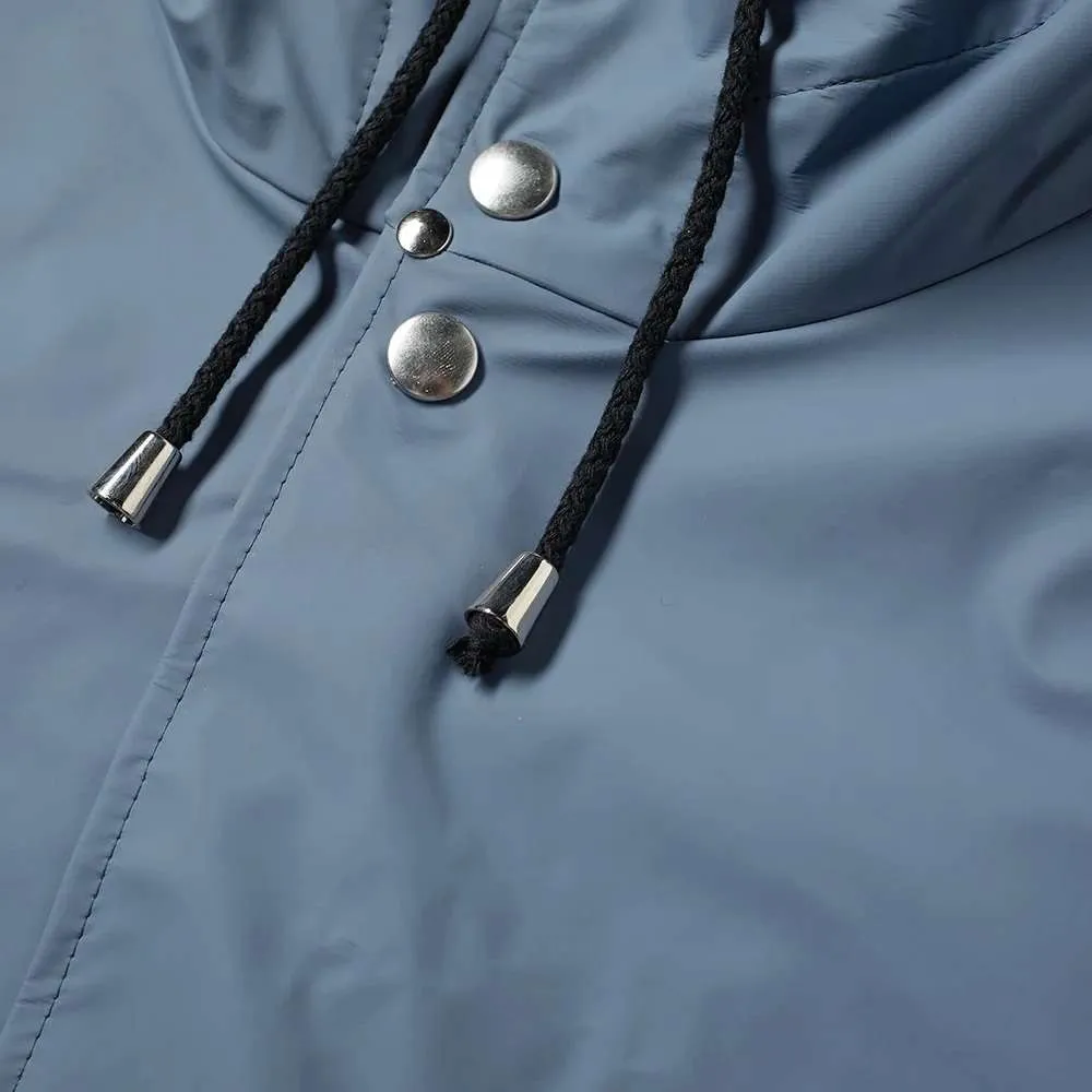 STUTTERHEIM STOCKHOLM LIGHTWEIGHT RAINCOAT ASH BLUE