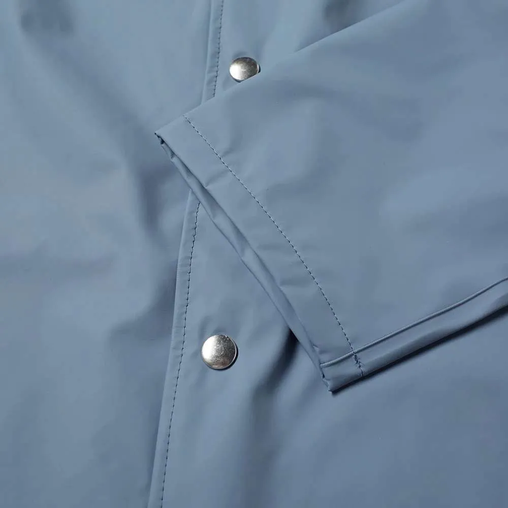 STUTTERHEIM STOCKHOLM LIGHTWEIGHT RAINCOAT ASH BLUE