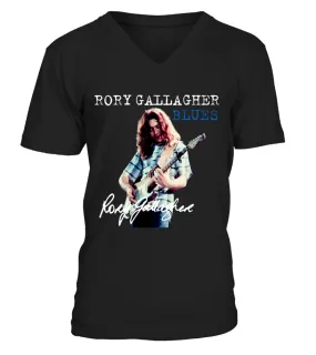 T-shirt unisexe Rory Gallagher Blues taille S à 5XL unisexe hommes LL113 BK Camiseta cuello en V Unisex