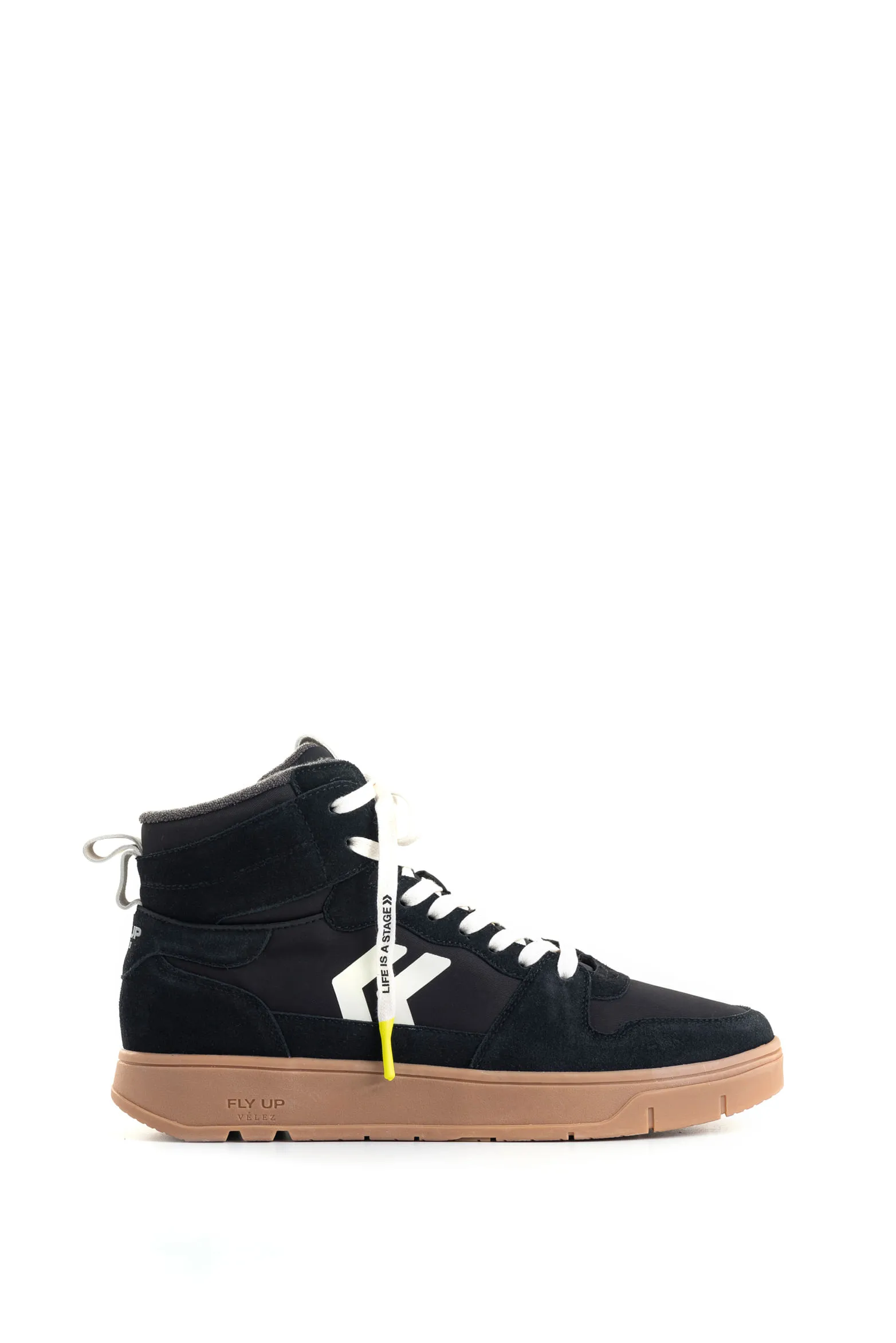 Tenis Fly Up Off 2.0 en textil y cuero para hombre high top