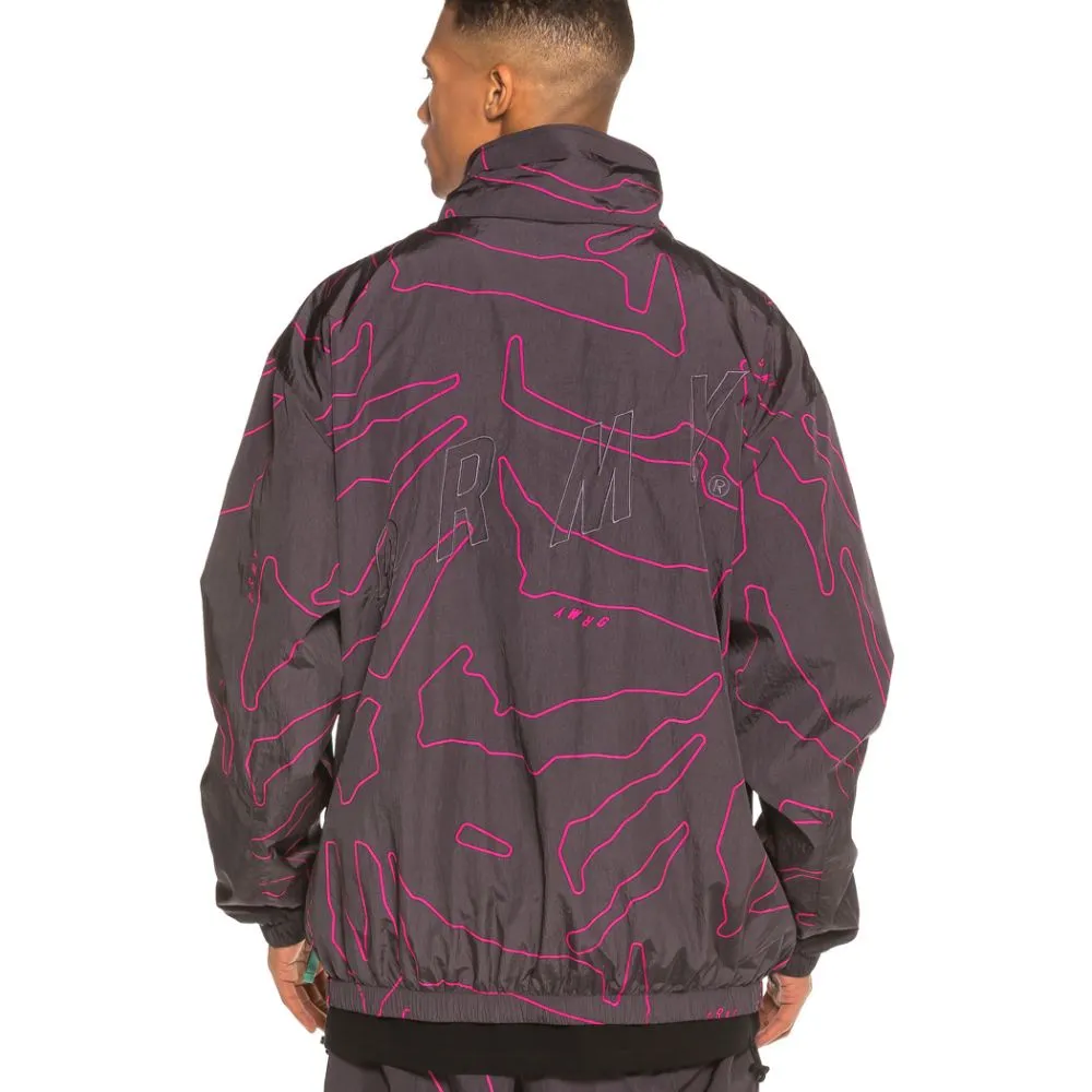 Track Jacket Grimey Mysterious Vibes FW19 Black