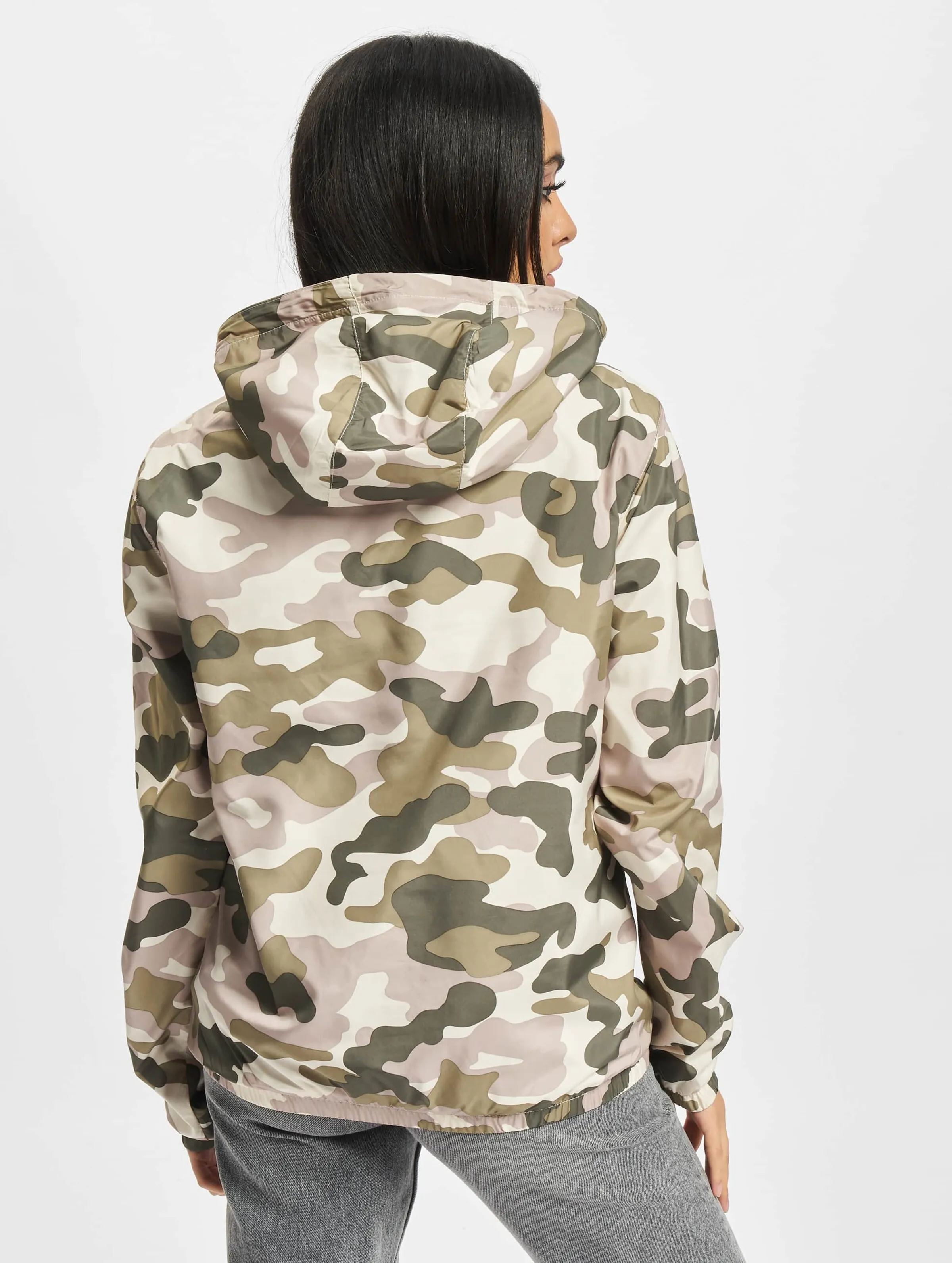 Urban Classics Ladies Camo Pull Over