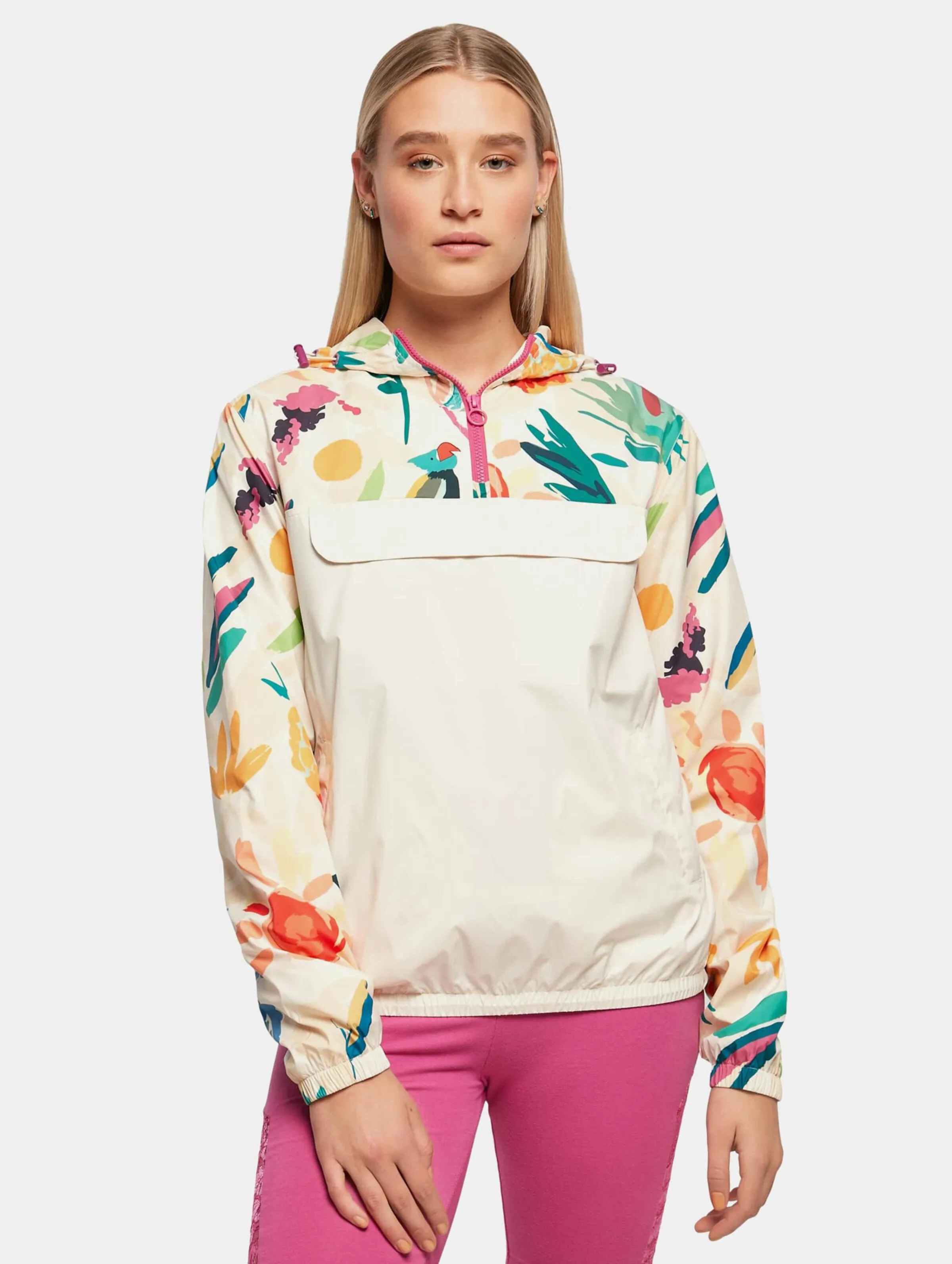 Urban Classics Ladies Mixed Pull Over