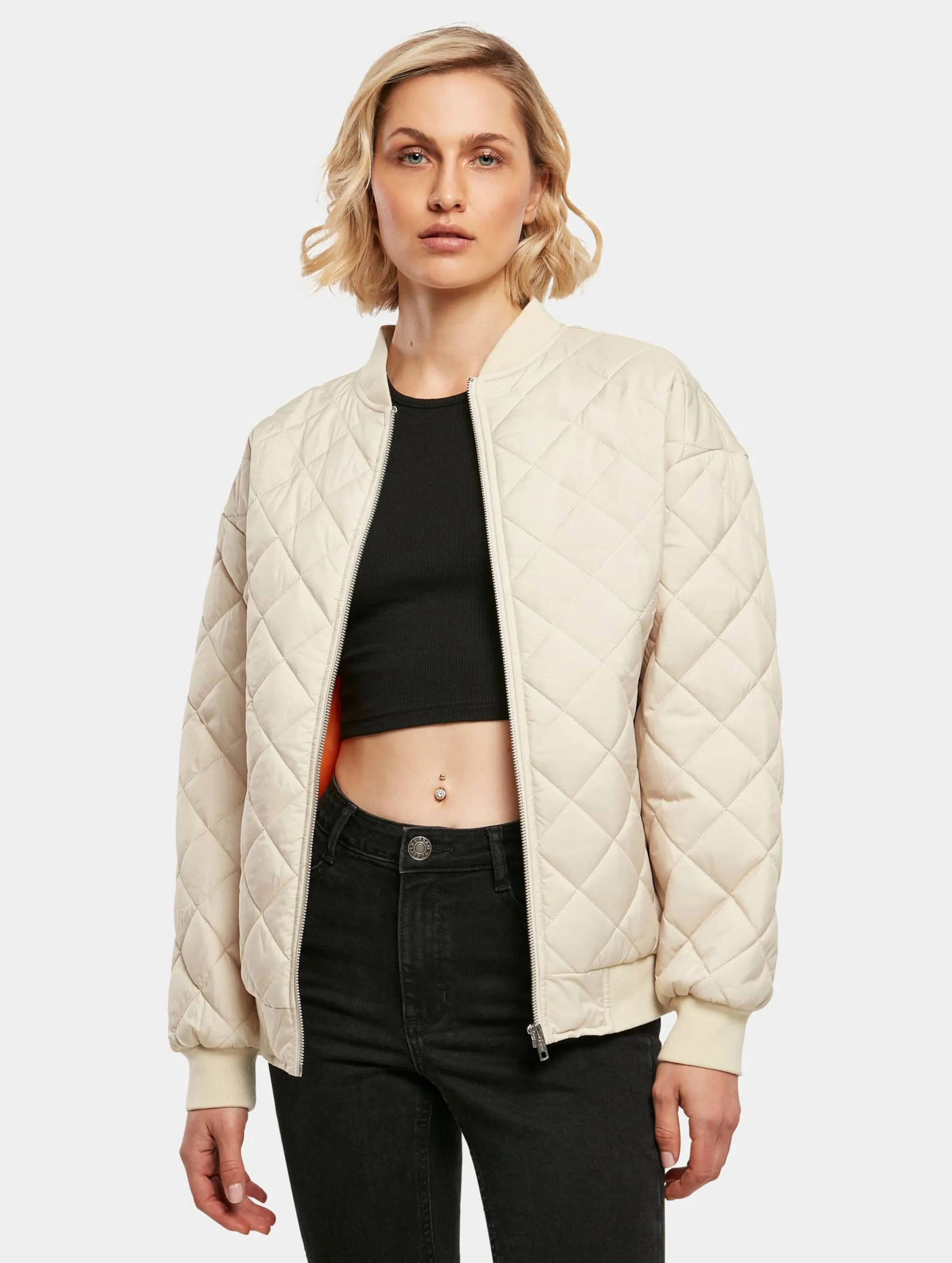 Urban Classics Ladies Oversized Diamond Quilted